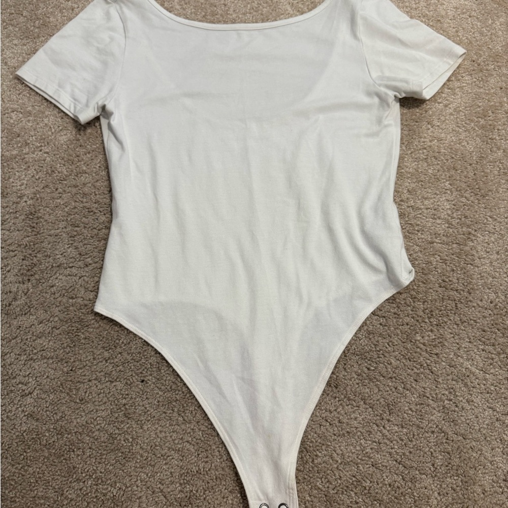 American Eagle Outfitters White Bodysuit One Piece